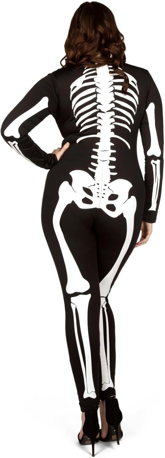 Tipsy Elves Form Fitting & Flattering Skeleton Bodysuits for Halloween - Women's Sexy Skeleton Costume