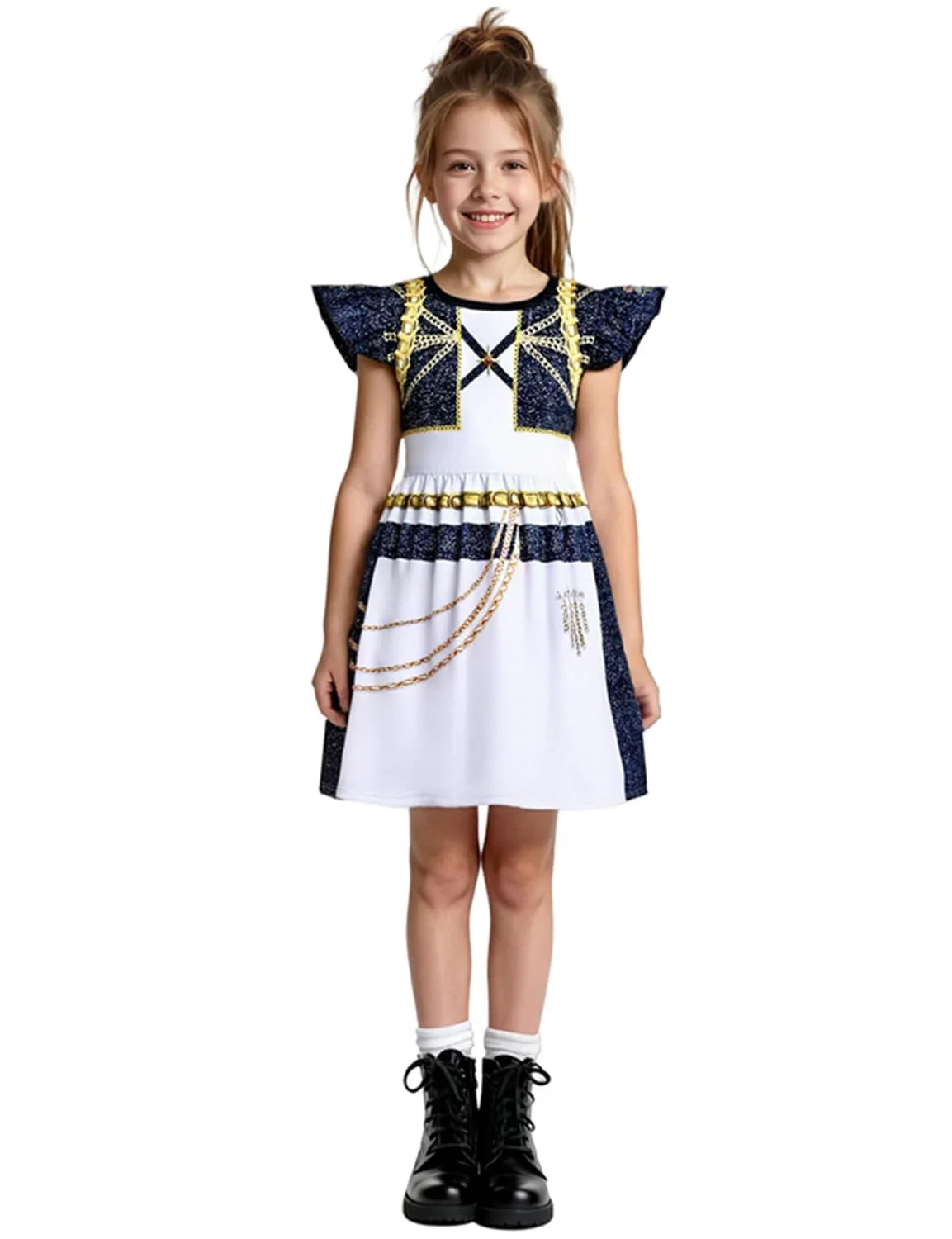 Girls Demon Pop Singer Hunters Costume 3-14 Years Stage Dance Idol Cosplay Outfit, Kids Halloween Costumes
