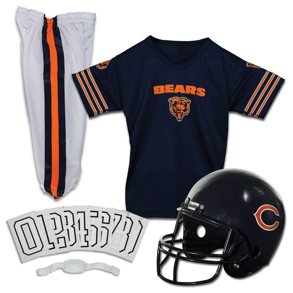 Franklin Sports NFL Youth Football Uniform Set for Boys & Girls - Includes Helmet, Jersey & Pants with Chinstrap + Numbers