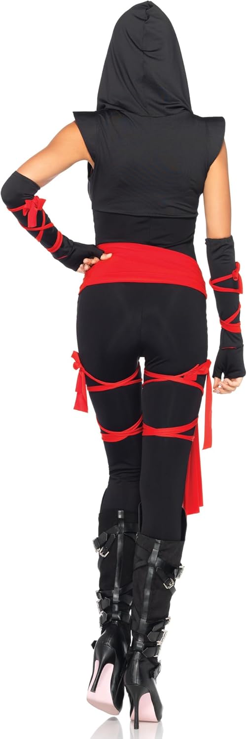 Leg Avenue Women's 4 Pc Deadly Ninja Costume