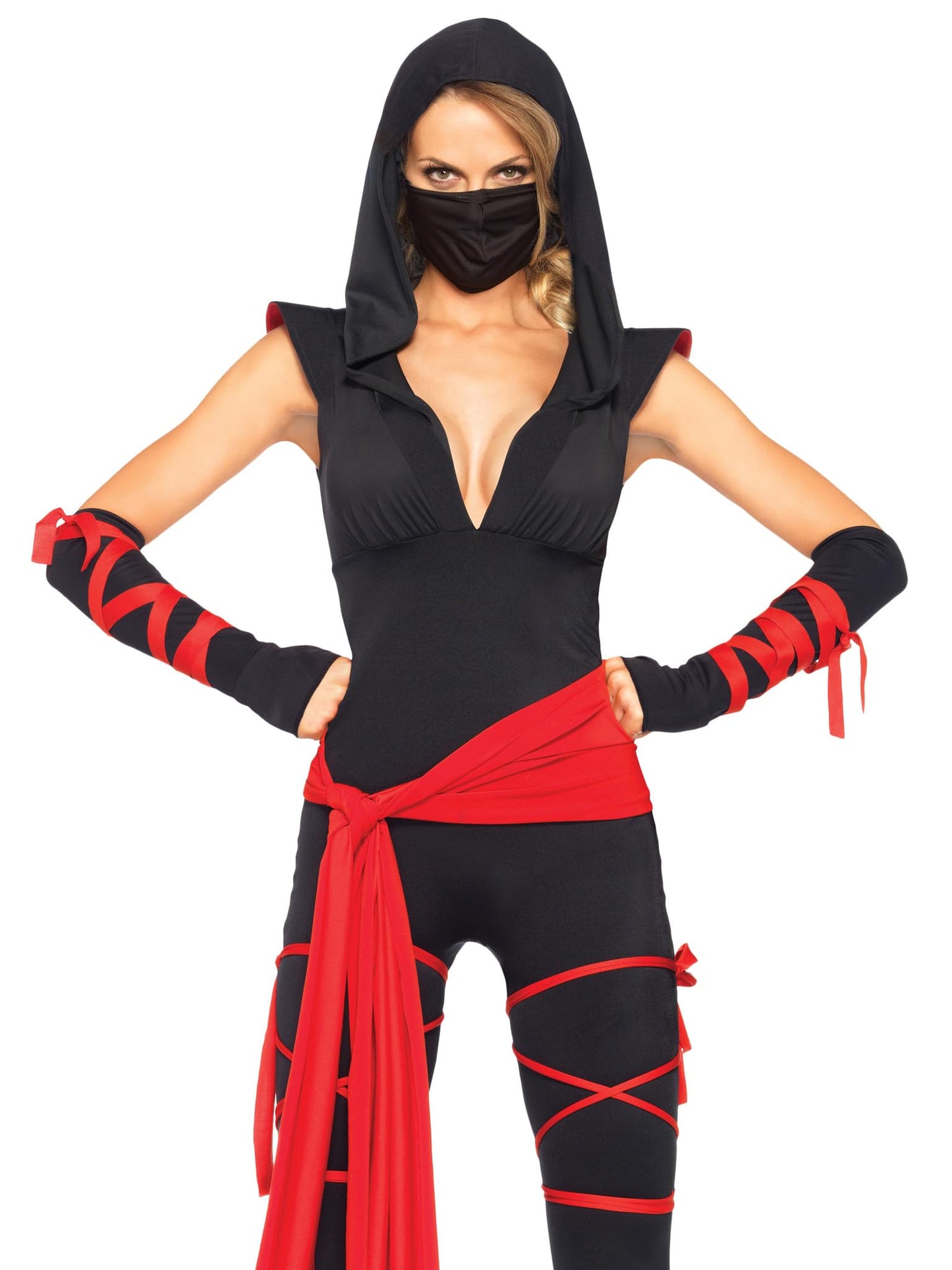 Leg Avenue Women's 4 Pc Deadly Ninja Costume