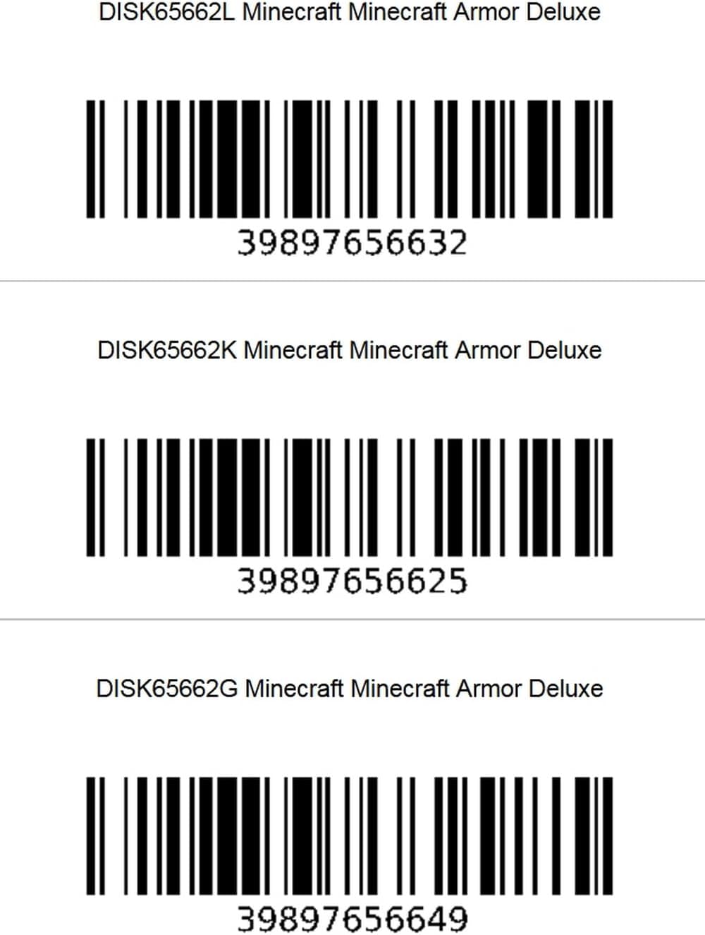 Kids Minecraft Armor Deluxe Halloween Costume
