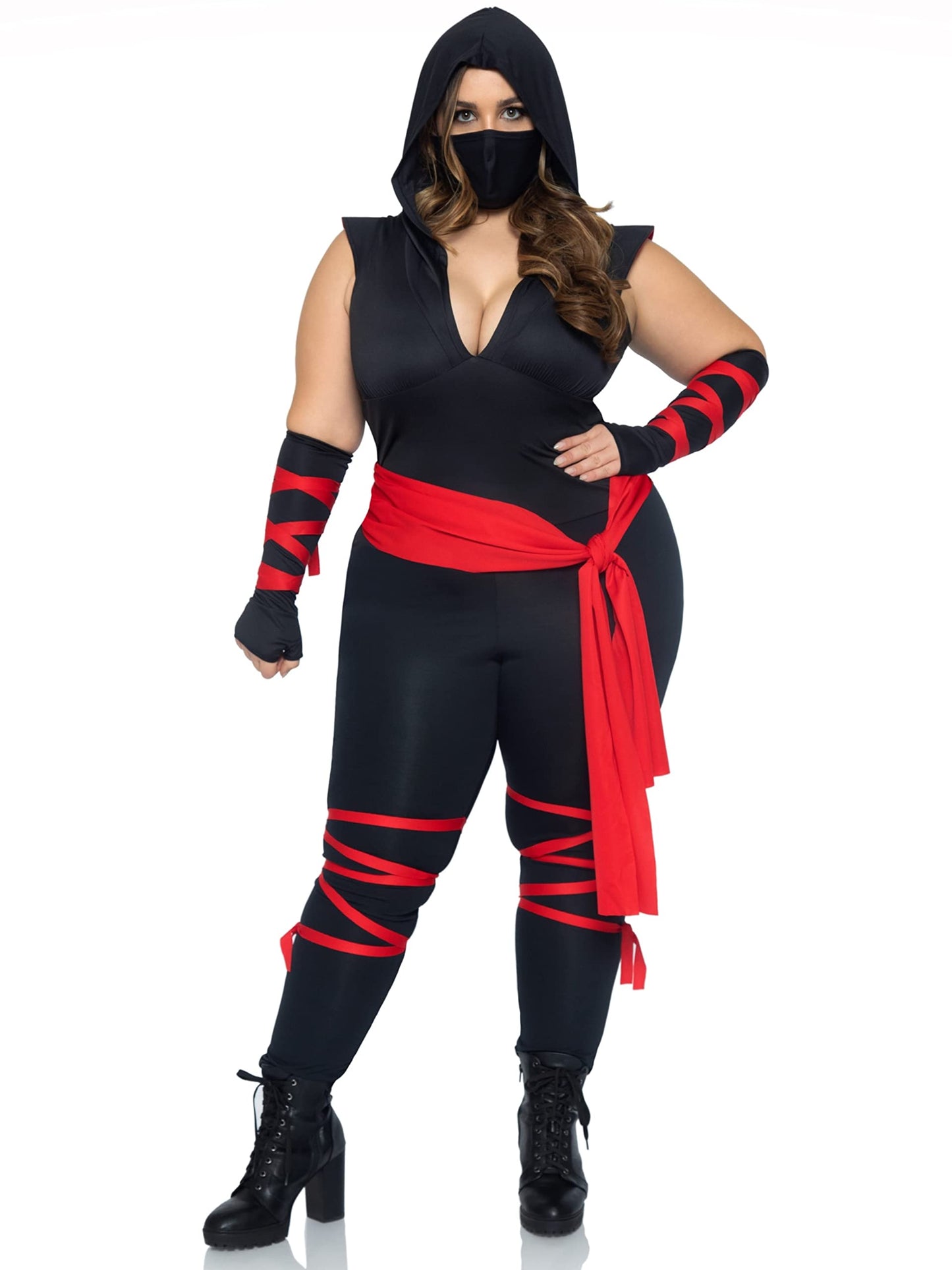 Leg Avenue Women's 4 Pc Deadly Ninja Costume
