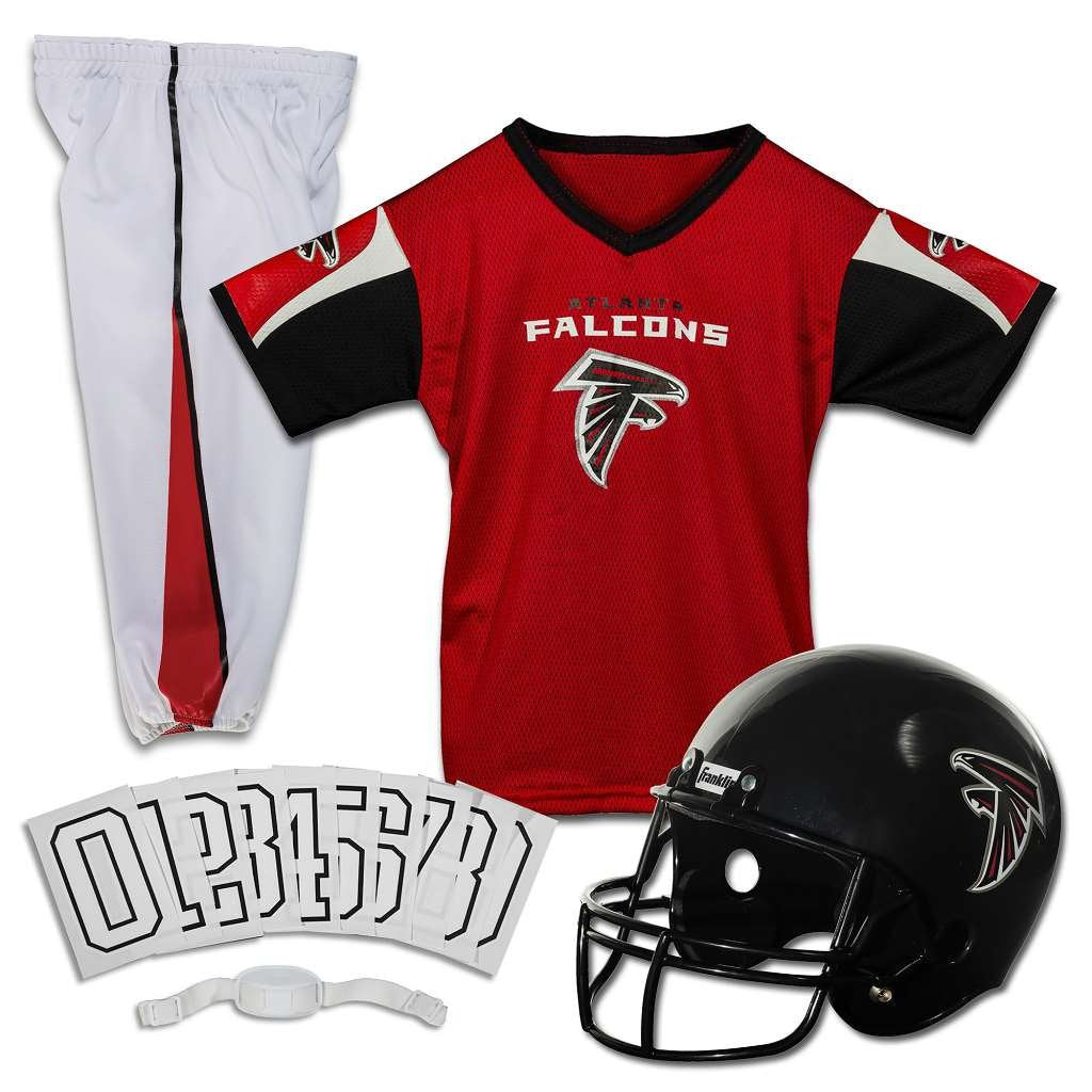 Franklin Sports NFL Youth Football Uniform Set for Boys & Girls - Includes Helmet, Jersey & Pants with Chinstrap + Numbers