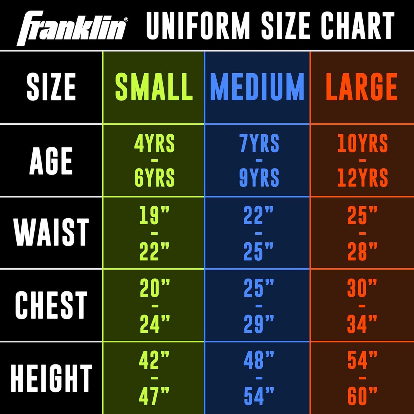 Franklin Sports NFL Youth Football Uniform Set for Boys & Girls - Includes Helmet, Jersey & Pants with Chinstrap + Numbers