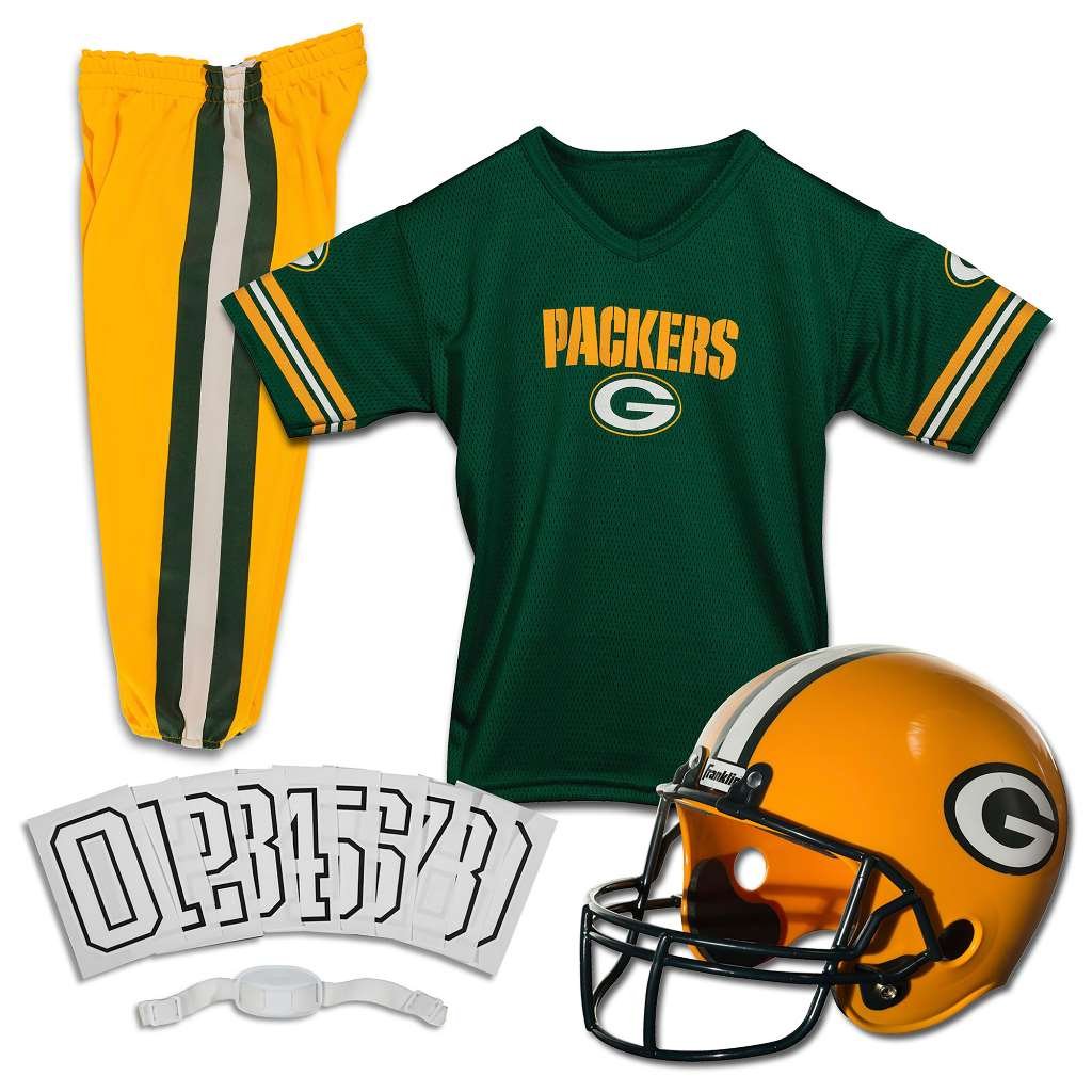 Franklin Sports NFL Youth Football Uniform Set for Boys & Girls - Includes Helmet, Jersey & Pants with Chinstrap + Numbers