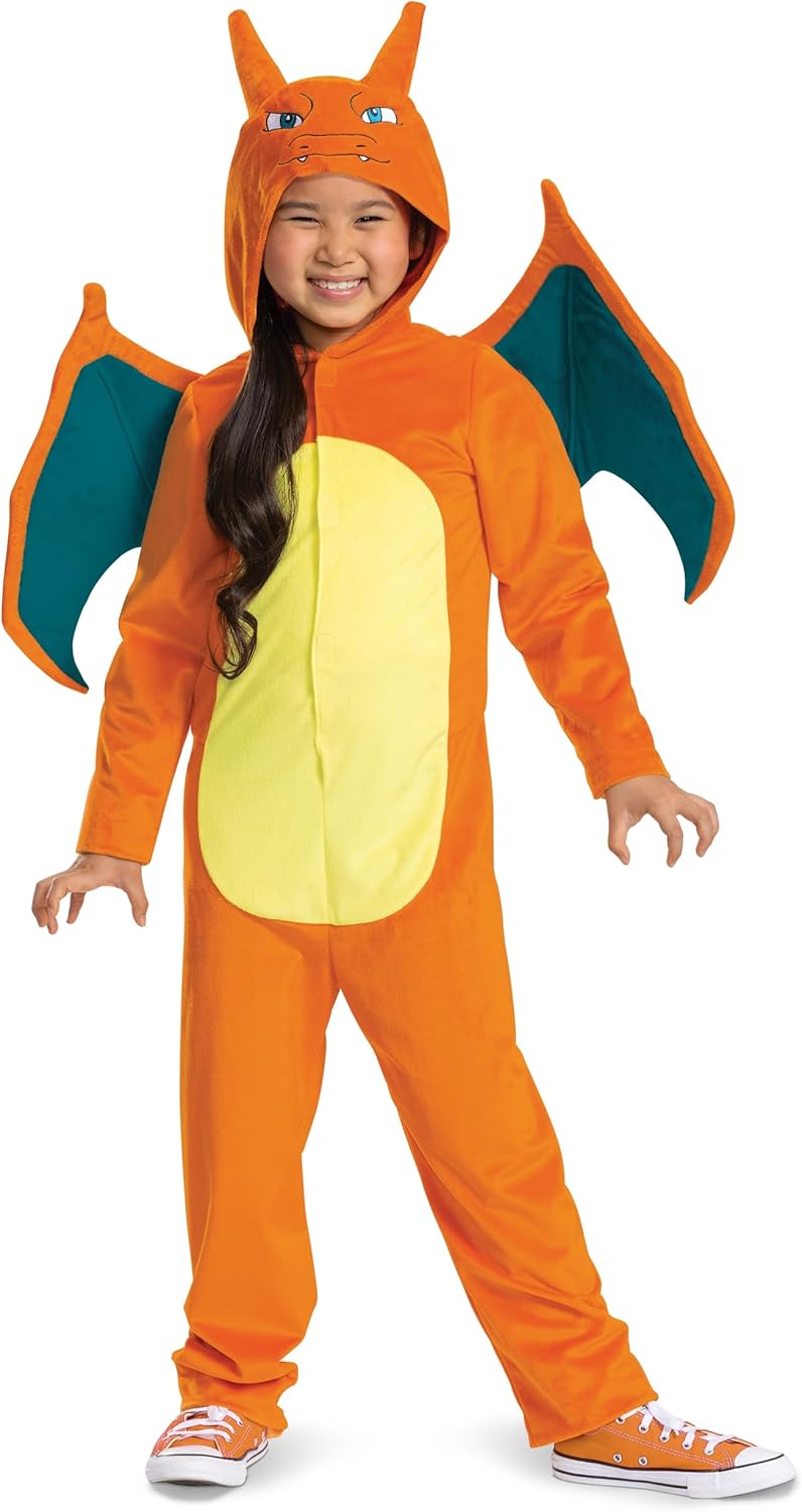 Disguise unisex-child Charizard Costume for Kids