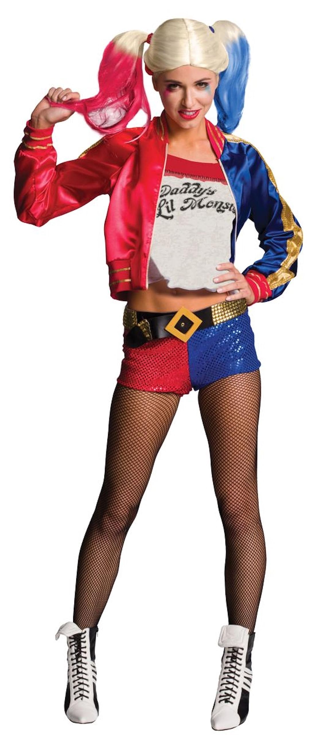 Rubies Women's Suicide Squad Harley Quinn Deluxe Costume