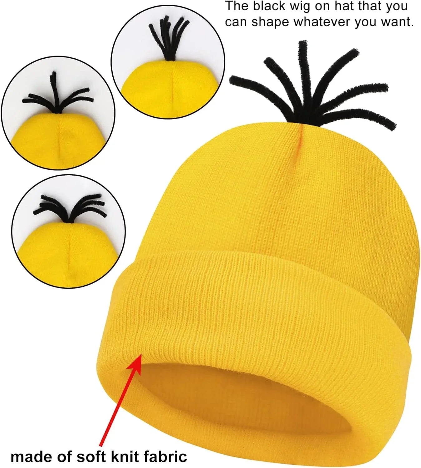 Halloween Costume for Adult Women,Goggles/Yellow Beanie/Blue Dress/Suspenders/Gloves Halloween Costume Accessories