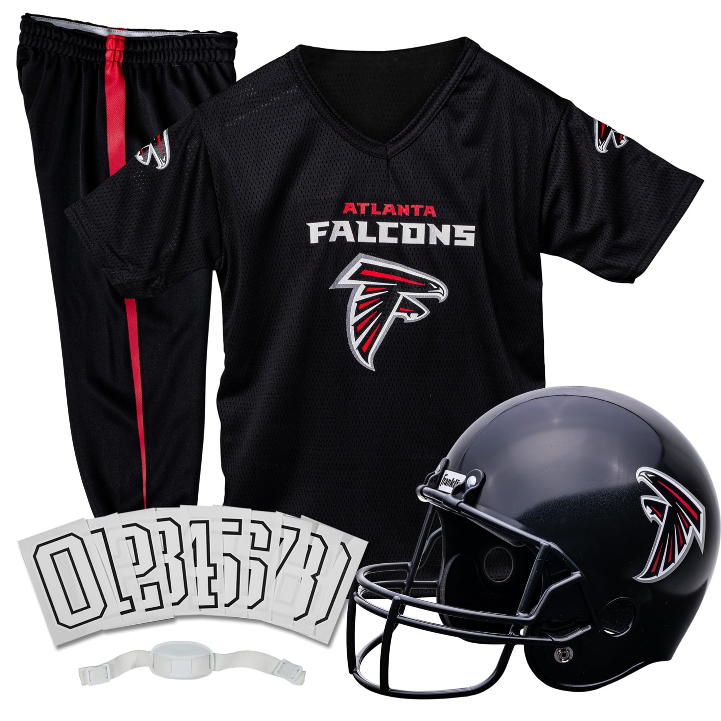 Franklin Sports NFL Youth Football Uniform Set for Boys & Girls - Includes Helmet, Jersey & Pants with Chinstrap + Numbers
