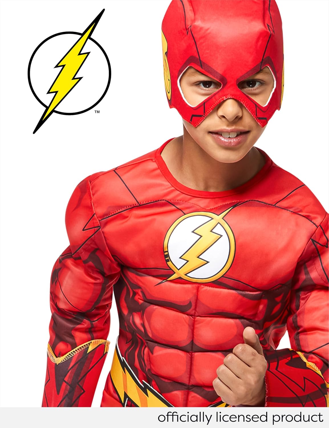 Rubie's Costume DC Superheroes Flash Deluxe Child Costume