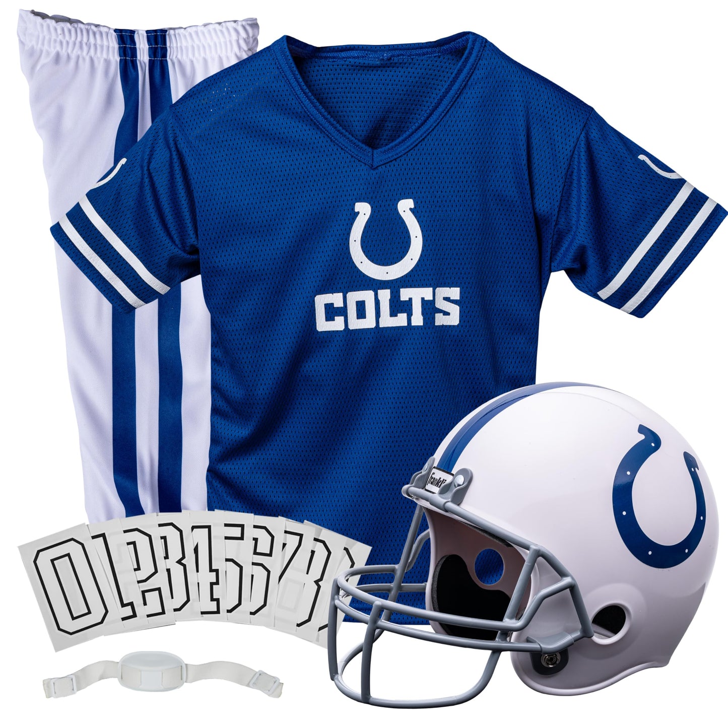 Franklin Sports NFL Youth Football Uniform Set for Boys & Girls - Includes Helmet, Jersey & Pants with Chinstrap + Numbers