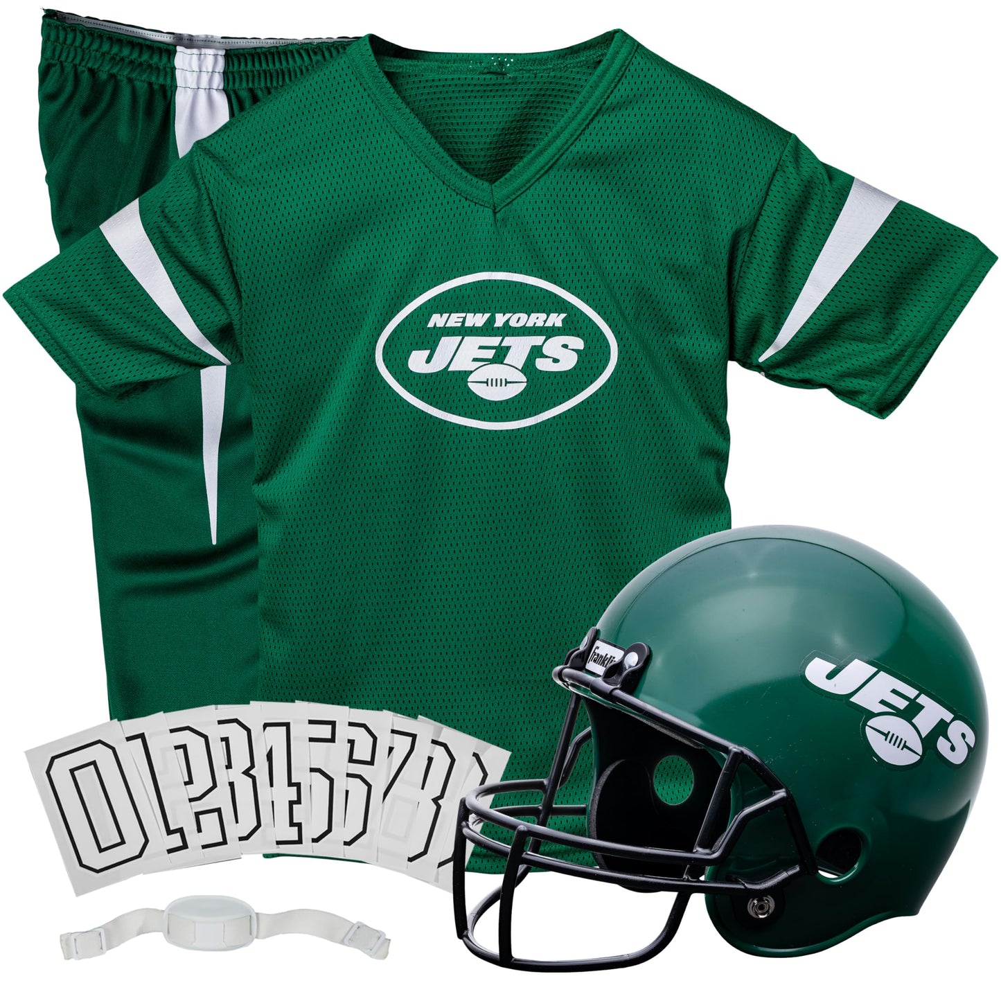 Franklin Sports NFL Youth Football Uniform Set for Boys & Girls - Includes Helmet, Jersey & Pants with Chinstrap + Numbers
