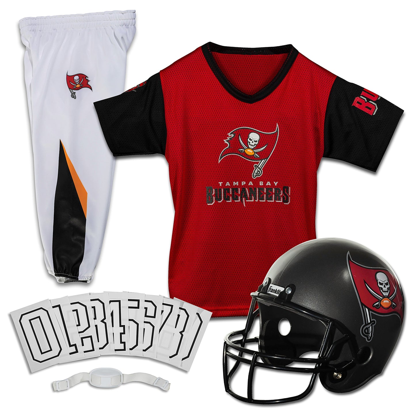 Franklin Sports NFL Youth Football Uniform Set for Boys & Girls - Includes Helmet, Jersey & Pants with Chinstrap + Numbers
