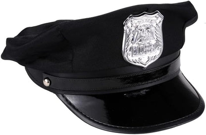 Women Police Costume Officer Uniform Deputy Halloween Masquerade