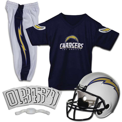 Franklin Sports NFL Youth Football Uniform Set for Boys & Girls - Includes Helmet, Jersey & Pants with Chinstrap + Numbers