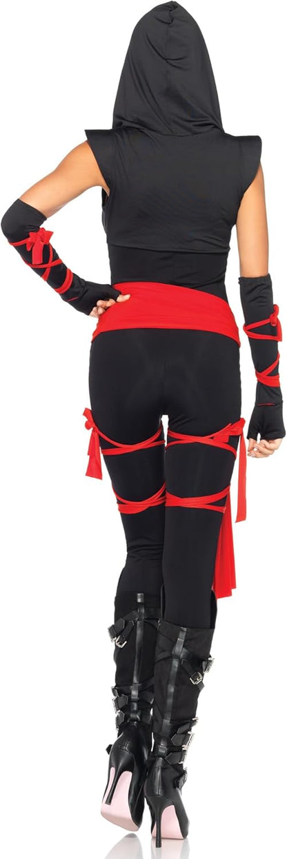 Leg Avenue Women's 4 Pc Deadly Ninja Costume
