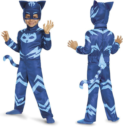 Disguise Catboy Costume for Kids, Official PJ Masks Costume Jumpsuit