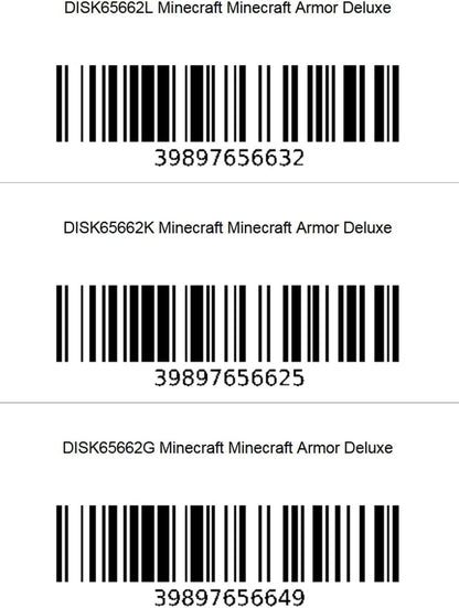 Kids Minecraft Armor Deluxe Halloween Costume