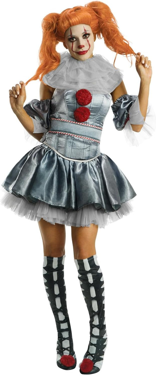 Rubies Women's IT Movie Pennywise Deluxe Costume
