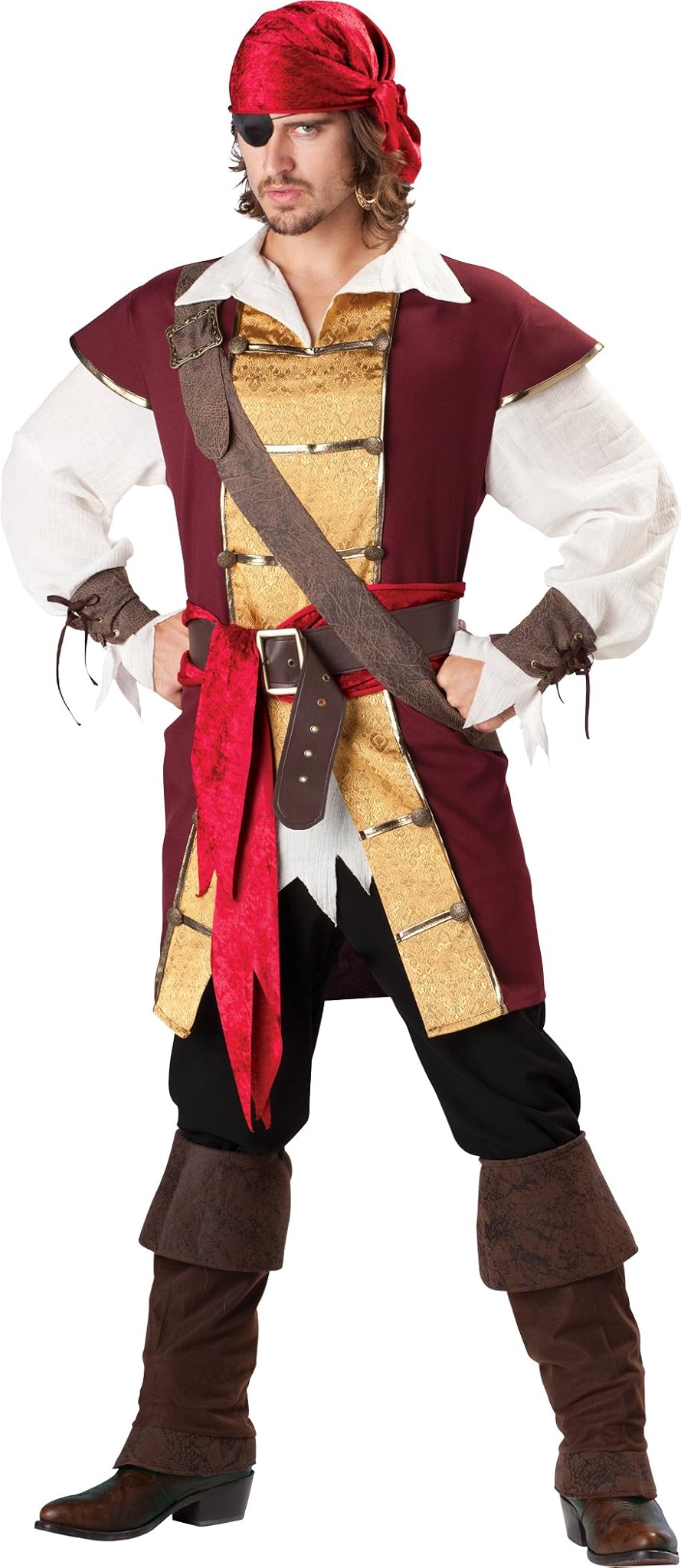 Mens pirate Halloween outfit