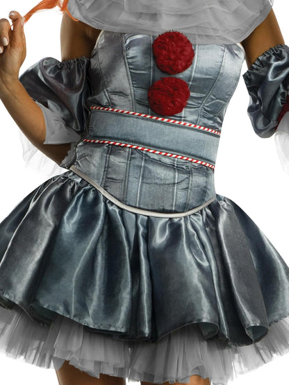 Rubies Women's IT Movie Pennywise Deluxe Costume