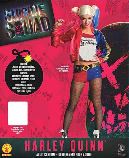 Rubies Women's Suicide Squad Harley Quinn Deluxe Costume