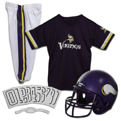 Franklin Sports NFL Youth Football Uniform Set for Boys & Girls - Includes Helmet, Jersey & Pants with Chinstrap + Numbers