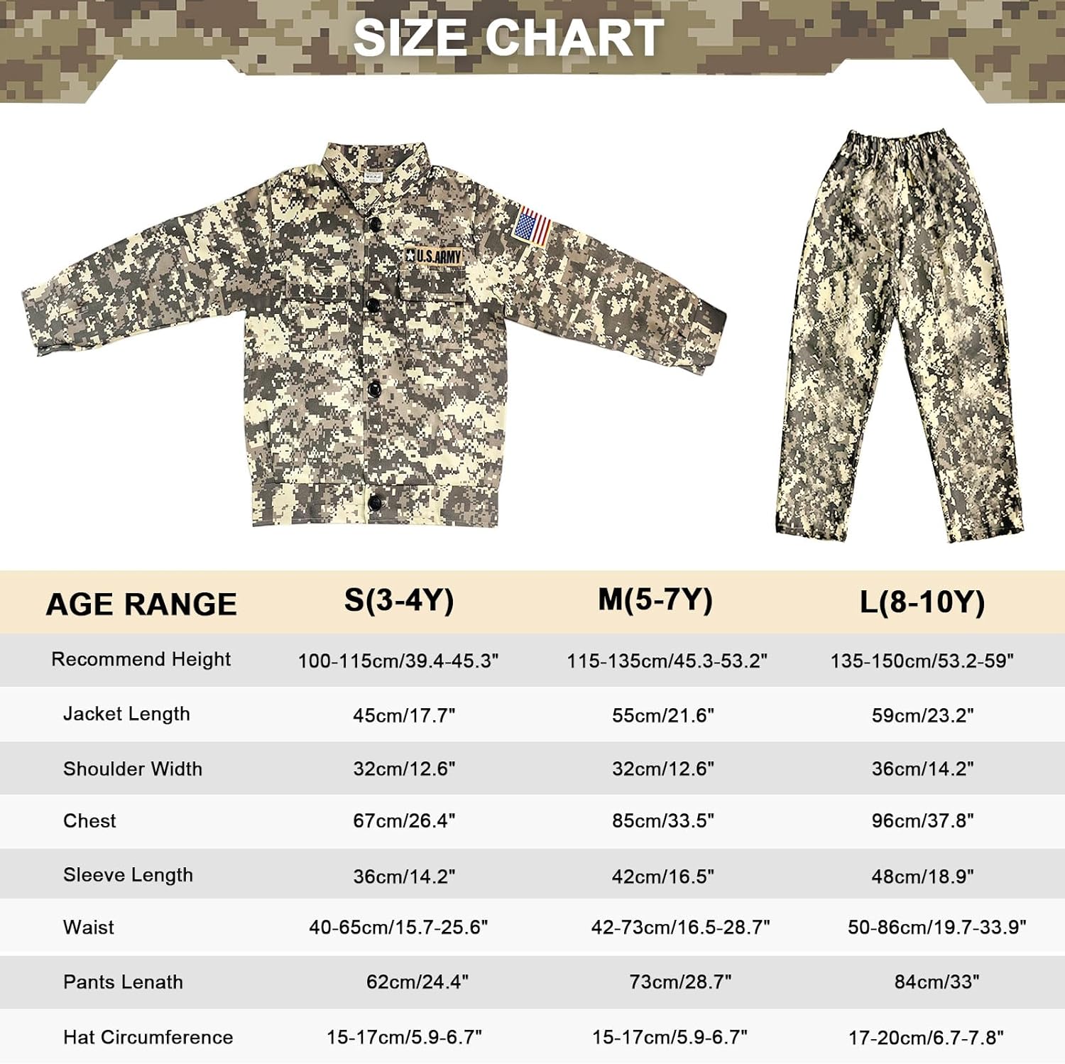 Army Costume For Kids, Military Soldier Costumes For Boys, Halloween Costumes Dress Up Role Play Set