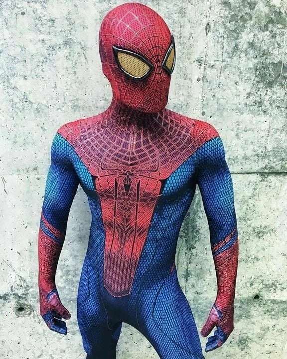 Mens Spider-Man full body suit costume